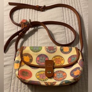 Dooney & Bourke Multicolor Logo Crossbody Bag